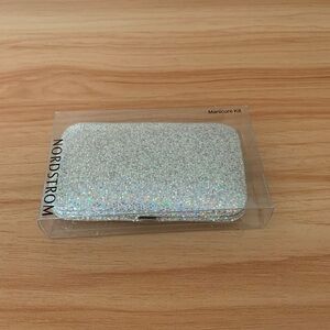 Nordstrom Silver Glitter Manicure Kit